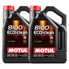 5W30 C2 Fully Synthetic Engine Motor Oil Toyota Honda Motul 8100 Eco-Clean 101545