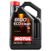 5W30 C2 Fully Synthetic Engine Motor Oil Toyota Honda Motul 8100 Eco-Clean 101545
