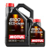5W30 C2 Fully Synthetic Engine Motor Oil Toyota Honda Motul 8100 Eco-Clean 101545