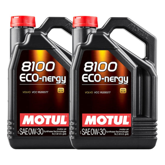 Motul 8100 Eco-Nergy 0W30 A5/B5 Fully Synthetic Engine Motor Oil Volvo Land Rover Honda 102794