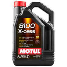  Motul 8100 X-cess 5W40 A3/B4 Fully Synthetic Engine Motor Oil BMW MB VW PORSCHE 102870