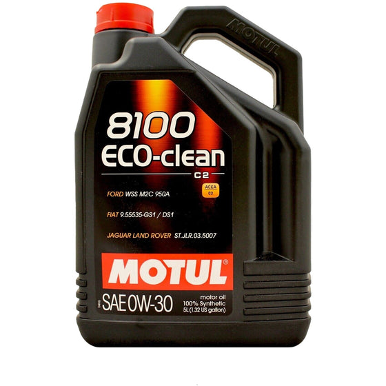 Motul 8100 Eco-Clean 0w-30 0w30 Fully Synthetic Car Engine Oil 102889