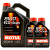 Motul 8100 Eco-Clean 0w-30 0w30 Fully Synthetic Car Engine Oil 102889