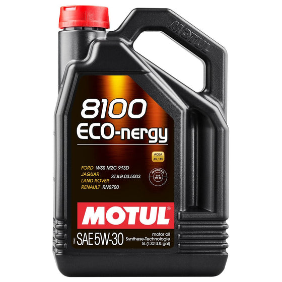 Aceite de motor Motul 8100 Eco-Nergy 5W30 A5/B5 totalmente sintético Ford Renault 102898