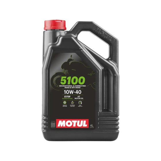 Motul 5100 4T 10W40 Motorcycle Oil 1L API SP JASO MA2 104068