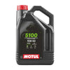 Motul 5100 4T 15W50 Synthetic Blend Oil JASO MA2 API SP Motorcycle Oil 104083