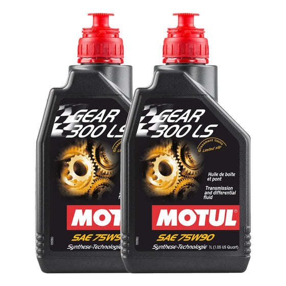 MOTUL GEAR 300 LS 75W-90 75W90 RACING LIMITED SLIP DIFFERENTIAL OIL 105778