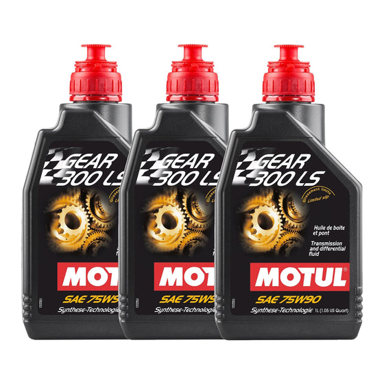 MOTUL GEAR 300 LS 75W-90 75W90 RACING LIMITED SLIP DIFFERENTIAL OIL 105778