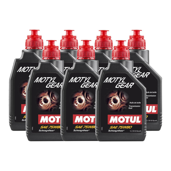 Motul Caja de cambios Motylgear 75W80 Aceite para engranajes Technosynthese semisintético 1L 105782