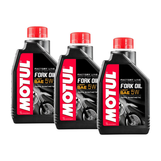 Motul Fork Oil Factory Line 5W Fully Synthetic Oil For Motorcycle 1L 112956