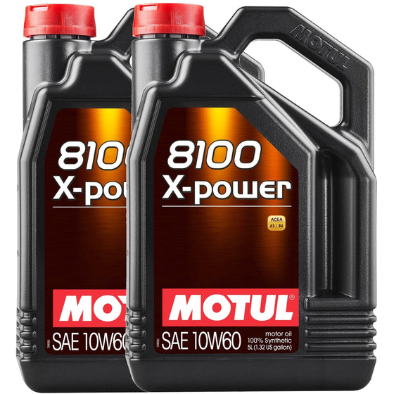 Aceite de motor totalmente sintético Motul 8100 X-Power 10w-60 10w60 106144