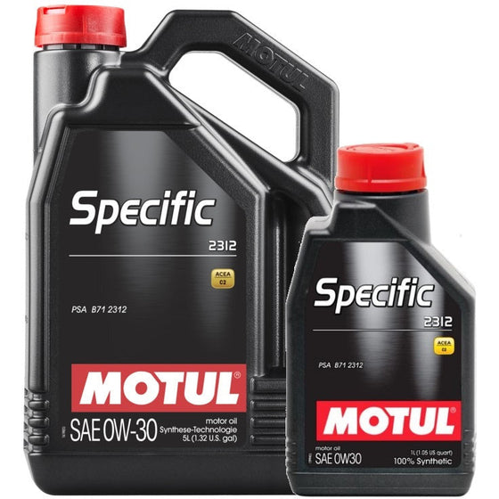 Motul Specific PSA 2312 0w-30 0w30 Fully Synthetic Engine Oil 106414