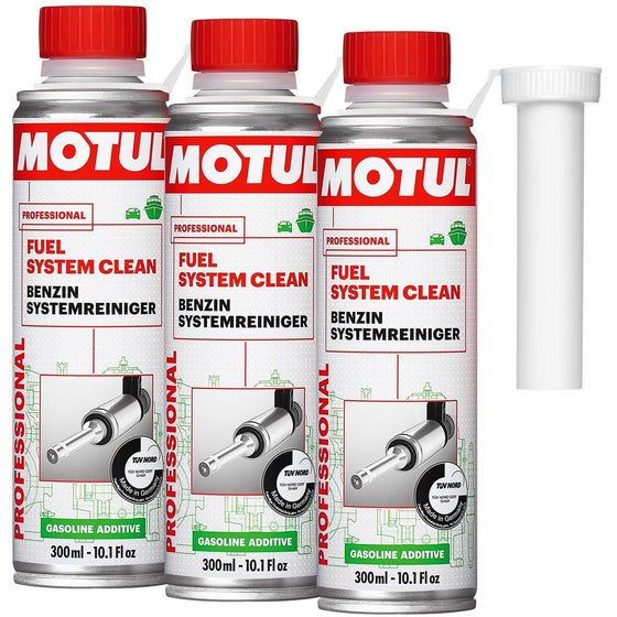 MOTUL PETROL FUEL SYSTEM CLEAN AUTO ADDITIVE 300ML CAR & BOAT 108122
