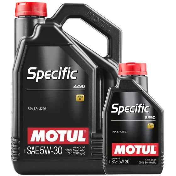 Motul Specific PSA 2290 5w-30 5w30 Fully Synthetic Engine Oil 109325