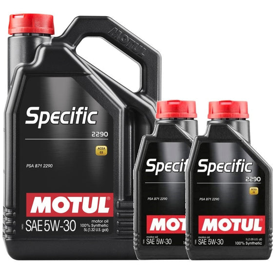 Motul Specific PSA 2290 5w-30 5w30 Fully Synthetic Engine Oil 109325