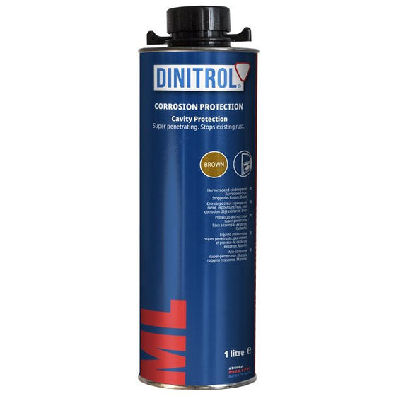 DINITROL Kit completo para bajos RC900 ML Cera para cavidades 4941 Recubrimiento para bajos LWB VAN DIN53 