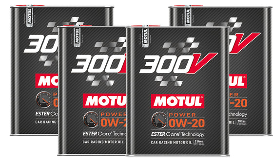 Motul 300V 0W-20 POWER Car Racing Motor Oil Fully Synthetic Engine Oil 110813