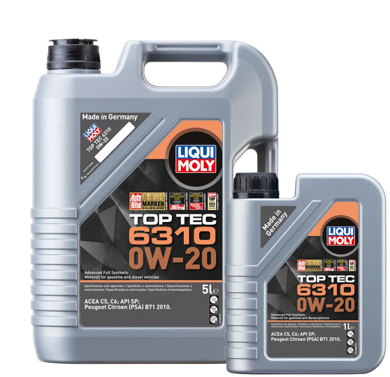 LIQUI MOLY 0W-20 C5/C6 TOP TEC 6310 ACEITE DE MOTOR 21882