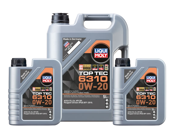LIQUI MOLY 0W-20 C5/C6 TOP TEC 6310 ACEITE DE MOTOR 21882