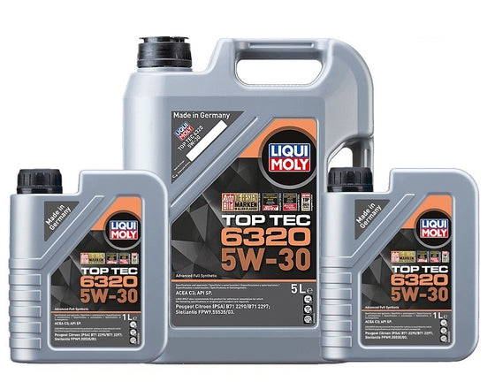 LIQUI MOLY Top Tec 6320 5W-30 Aceite de motor ACEA C3, API SP 23167