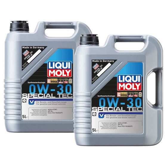 Liqui Moly Special Tec V SAE 0W30 Volvo Engine Oil ACEA A7/B7 2853