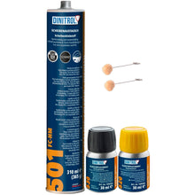  DINITROL 501 KIT DE MONTAJE DE PARABRISAS DE CURADO RÁPIDO DIN42 SELLADOR DE PEGAMENTO ADHESIVO DE UNIÓN OEM