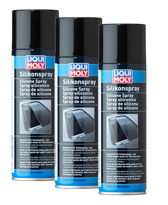Liqui Moly Silicone Spray 300ml Protects Lubricates Aerosol 3310