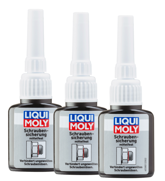 LIQUI MOLY Screw-Retainer Medium Strength 50g Screws Locking Adhesive 3802