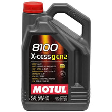  MOTUL 8100 X-CESS GEN2 5W40 A3 / B4 Fully Synthetic Engine Oil 109776