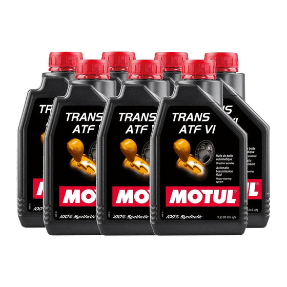 Motul ATF VI Fully Synth Automatic Transmission Power Steering Fluid 1L 105774