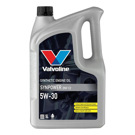 Valvoline SynPower ENV 5W30 C2 Synthetic Engine Oil CITROEN HONDA TOYOTA PEUGEOT Approved 874309