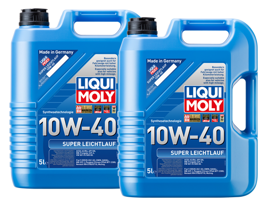 Liqui Moly Super Leicht­lauf 10W-40 Synthetic Technology Engine Oil 9505