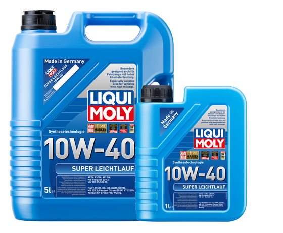 Liqui Moly Super Leicht­lauf 10W-40 Synthetic Technology Engine Oil 9505