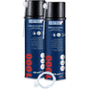DINITROL 1000 CERA TRANSPARENTE PARA CAVIDADES 500ml 2x Aerosol + BOQUILLA DE EXTENSIÓN SIMILAR 3125 1107601 DIN4