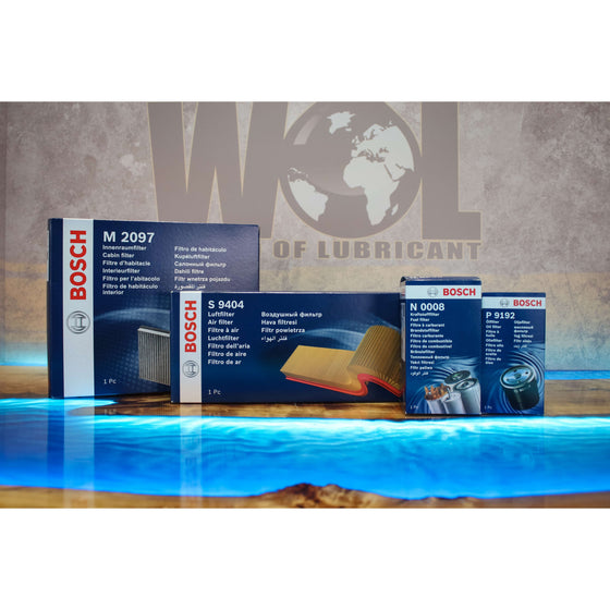 VW PASSAT B6 TIGUAN TOURAN 1.9TDI & 2.0 03-11 BOSCH FILTERS LIQUI MOLY ENGINE OIL VW02