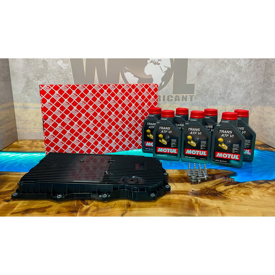 8HP 8 SPEED ZF TRANSMISSION GEARBOX SUMP FILTER OE 7L OIL SERVICE KIT SERVICE04