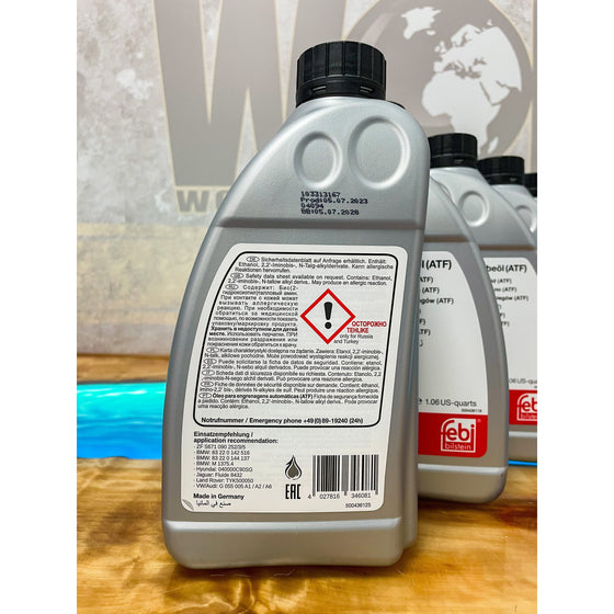 Febi Bilstein 6HP26 Transmission Oil and Filter Service - 171752