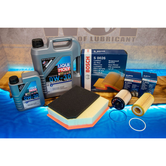 VOLVO XC 90 XC90 2.4 D5 BOSCH FILTER LIQUI MOLY ENGINE OIL V01