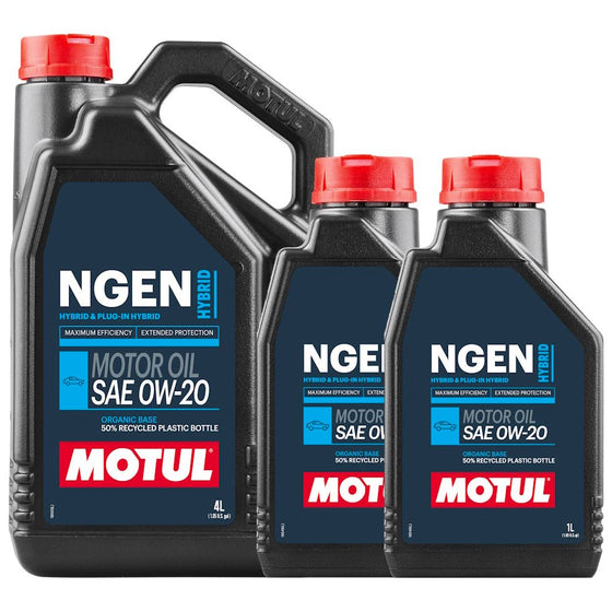 MOTUL NGEN 0W20 HYBRID FUEL ECONOMY 111902