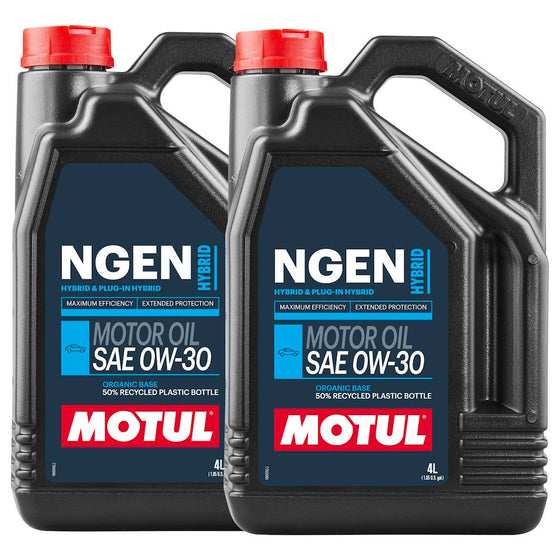 MOTUL NGEN 0W30 HYBRID FUEL ECONOMY 111904