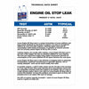 Lucas Engine Oil Stop Leaks Stop Smoke Aditivo 3.78L Rejuvenece la junta de sellado 10279