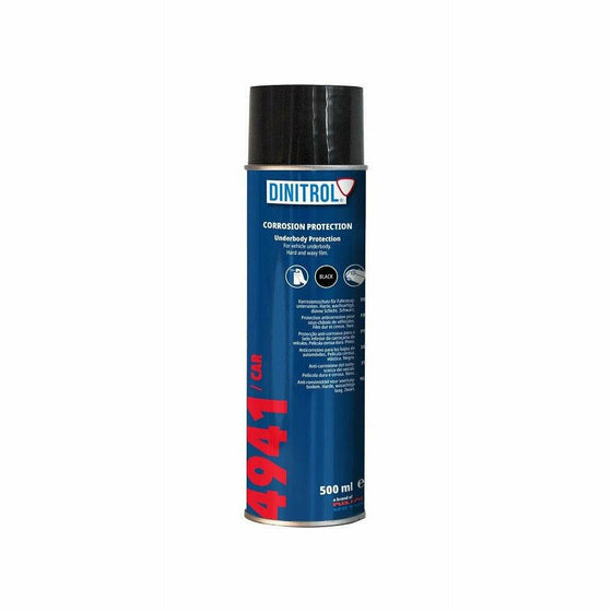 Dinitrol 4941 Underbody Chassis Aerosol Rust Proofing Black Wax 500ML 1116301 - World of Lubricant