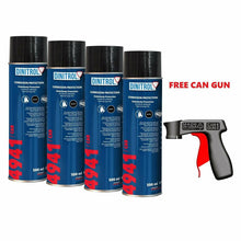  DINITROL 4941 UNDERBODY CHASSIS RUST PROOFING WAX 500ml 4x AEROSOL + CANGUN 1116301 - World of Lubricant