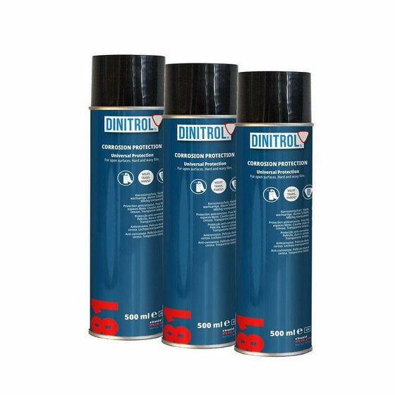 Dinitrol 81 Clear Wax Rodent Mouse Protection Transparent 500ML Aerosol 1125104 - World of Lubricant