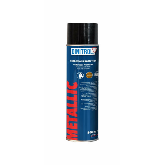 Dinitrol Metallic Brown Rust Proofing Car Underbody Wax Brown 500ML Aerosol 1115301 - World of Lubricant