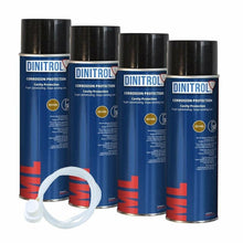  DINITROL ML RUST PROOFING CAVITY WAX PENETRATOR 500ml 4x AEROSOL + EXTENSION 1107101 - World of Lubricant