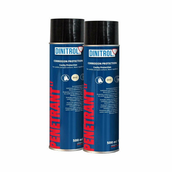 DINITROL PENETRANT LT CAVITY WAX 500ml Aerosol 1147001 - World of Lubricant