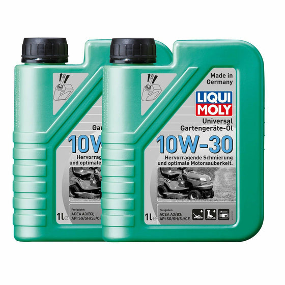 Lawnmower UNIVERSAL OIL GARDEN EQUIPMENT Liqui Moly 10W30 Petrol Diesel Engines 1273 - World of Lubricant