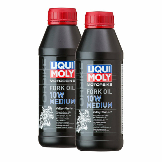 Liqui Moly 10W Medium Motor Bike Motorcycle Suspension Fork Oil 1506 - World of Lubricant