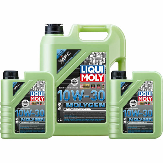 Liqui Moly 10W30 Engine Oil Molygen New Generation API SP Nissan Honda Toyota 9978 - World of Lubricant